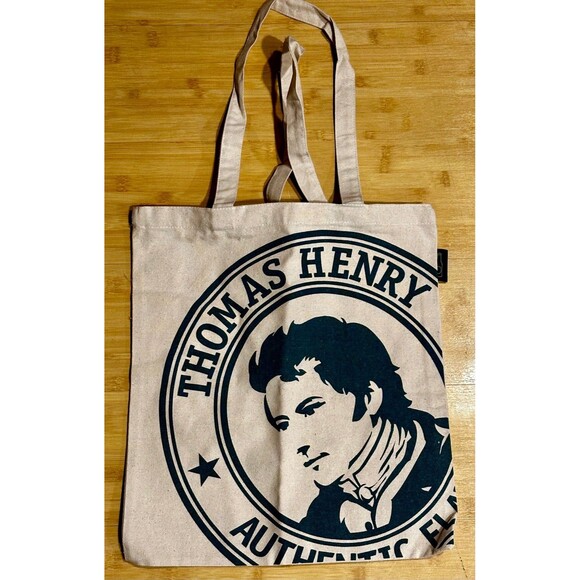 NEW! Thomas Hardy mixers white/cream canvas tote bag - Picture 1 of 2